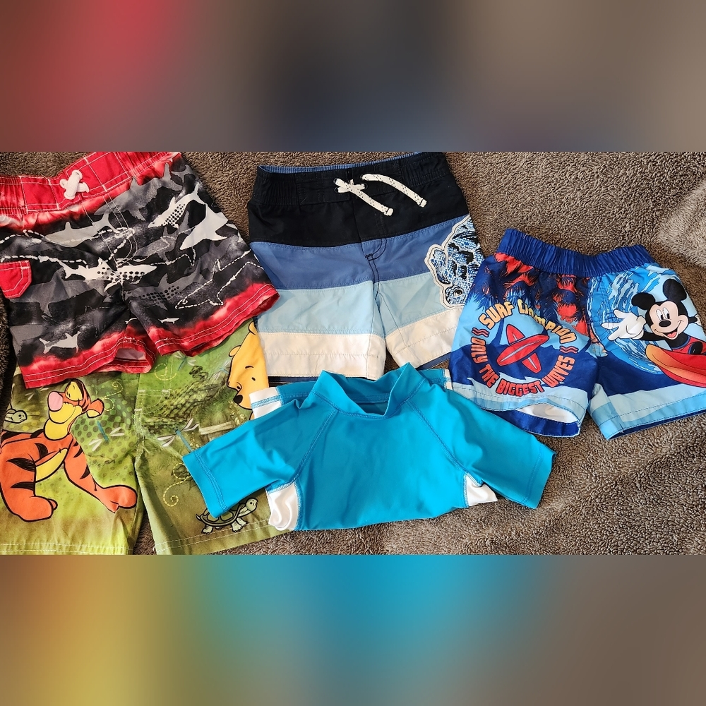 Boys swim lot, 12mos